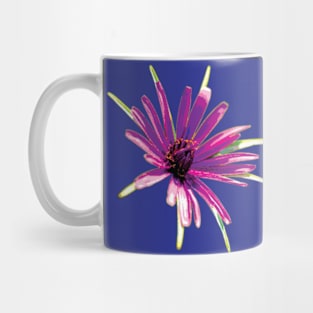 Purple Flower Pattern - Wild Salsify on Violet Mug